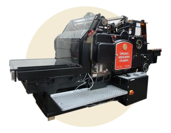  Heidelberg - Cylinder - Press